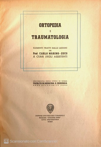 Ortopedia traumatologia - ortopedia, e
