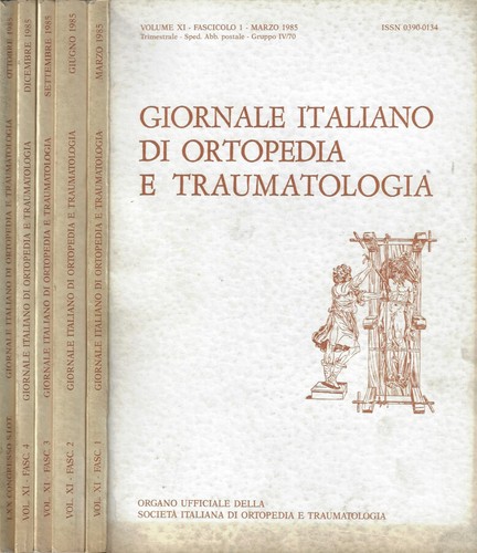 Giornale italiano ortopedia - giornale,