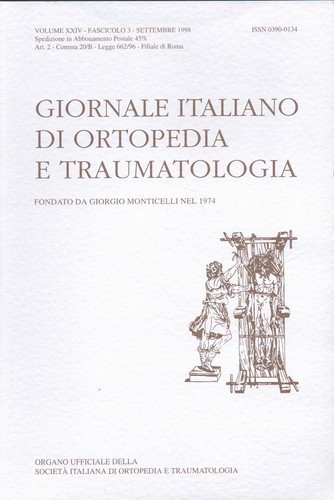 Giornale italiano ortopedia - italiano, di