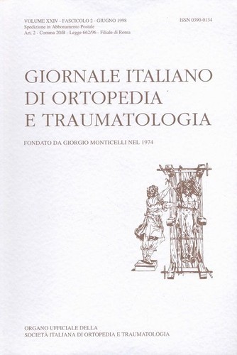 Giornale italiano ortopedia - italiano, di