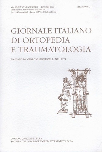 Giornale italiano ortopedia - italiano, di