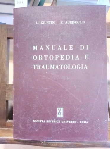 Manuale ortopedia e - di,