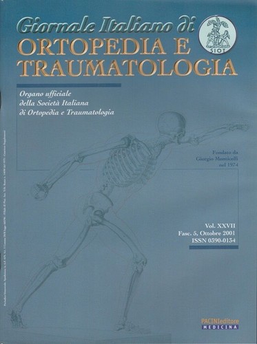 Giornale italiano ortopedia - italiano,