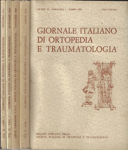 Giornale italiano ortopedia - giornale, di