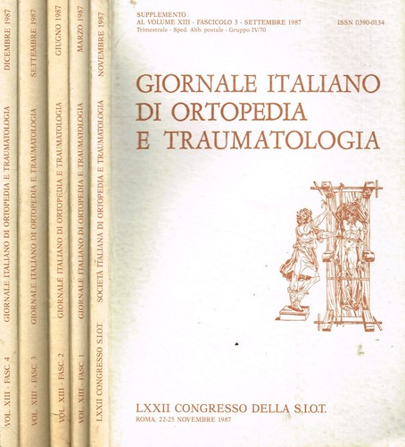 Giornale italiano ortopedia - giornale,
